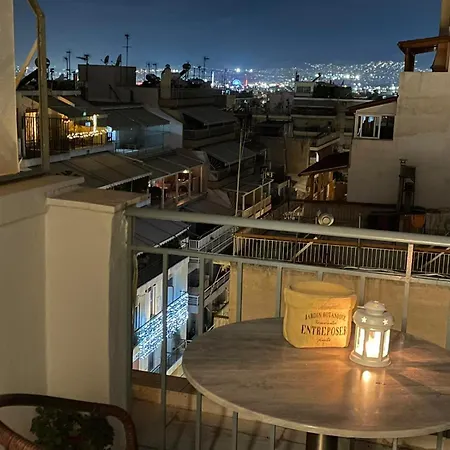 Urban Cozy Penthouse With City View Athens Exterior photo